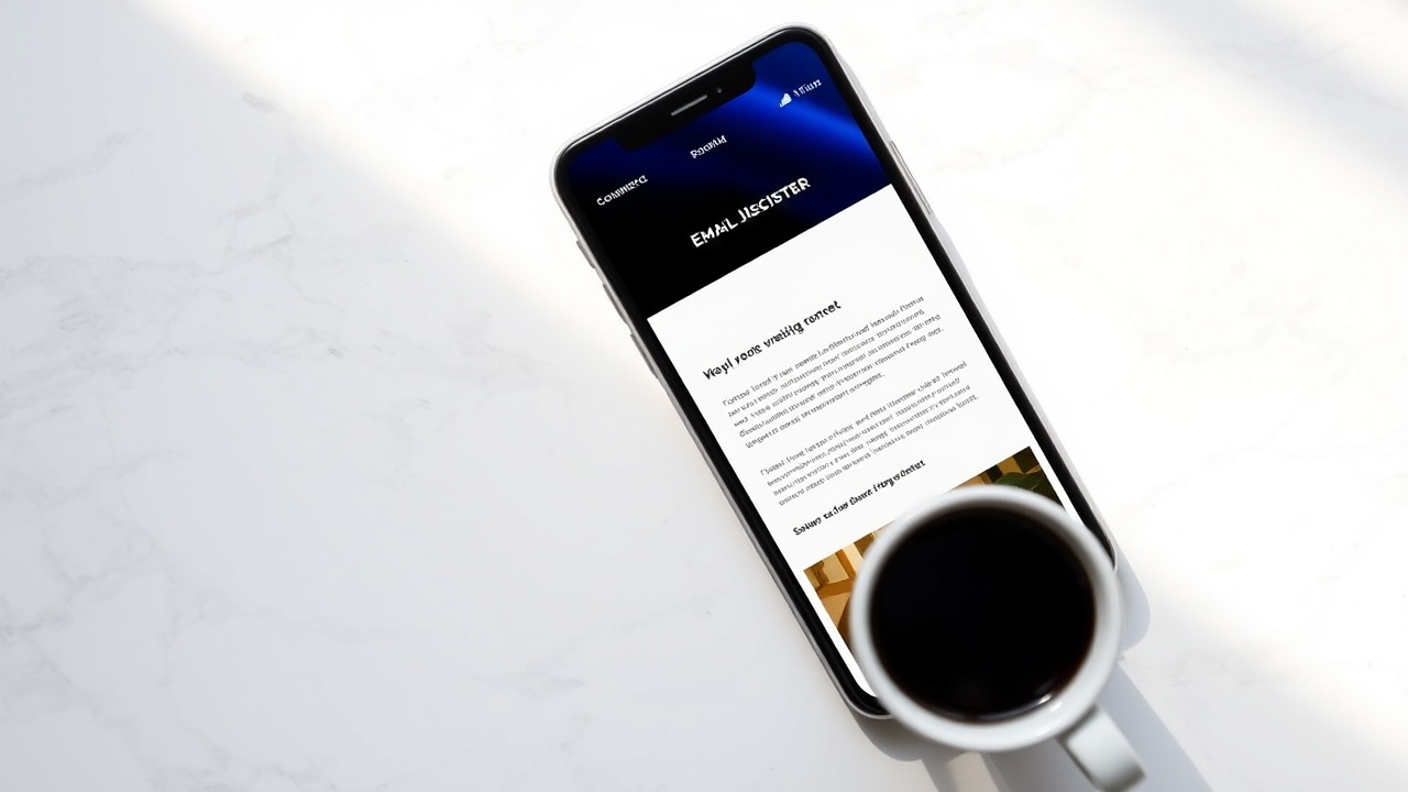 Визуализация интерфейса email-рассылки MetricKit